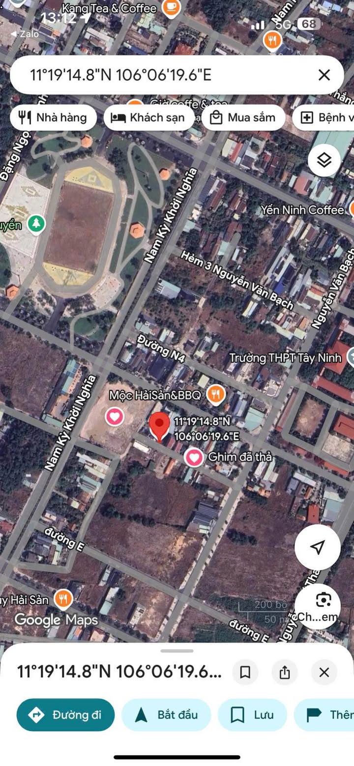 Đất nền P.3 TP Tây Ninh 95m² 1.999 tỷ - Tiềm năng tăng giá!