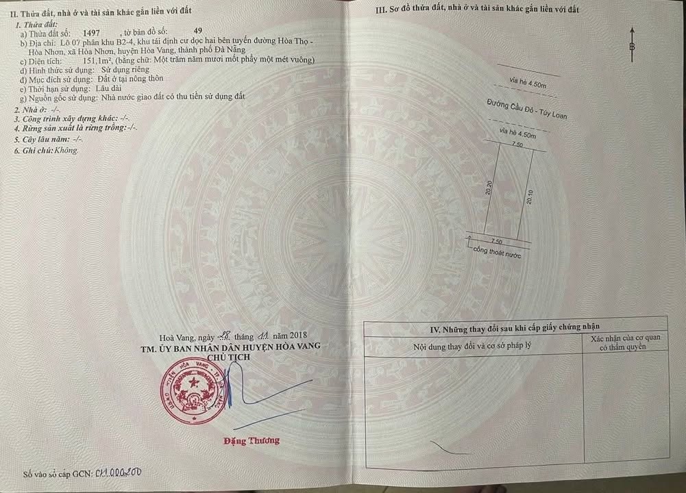 Đất Nền Hòa Vang Đà Nẵng 150m² - Mặt Tiền Kinh Doanh Đắc Địa!