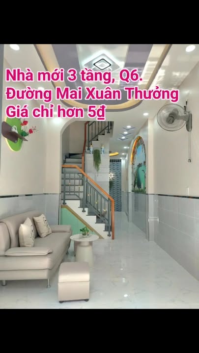 Nhà riêng Mai Xuân Thưởng Q6 42m² giá 5.6 tỷ - Sẵn sàng ở ngay!