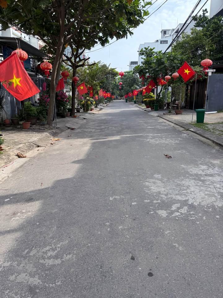 Bán đất mặt tiền đường Bàu Mạc 6, Đà Nẵng - 107.5m² - Sổ đỏ sẵn sàng