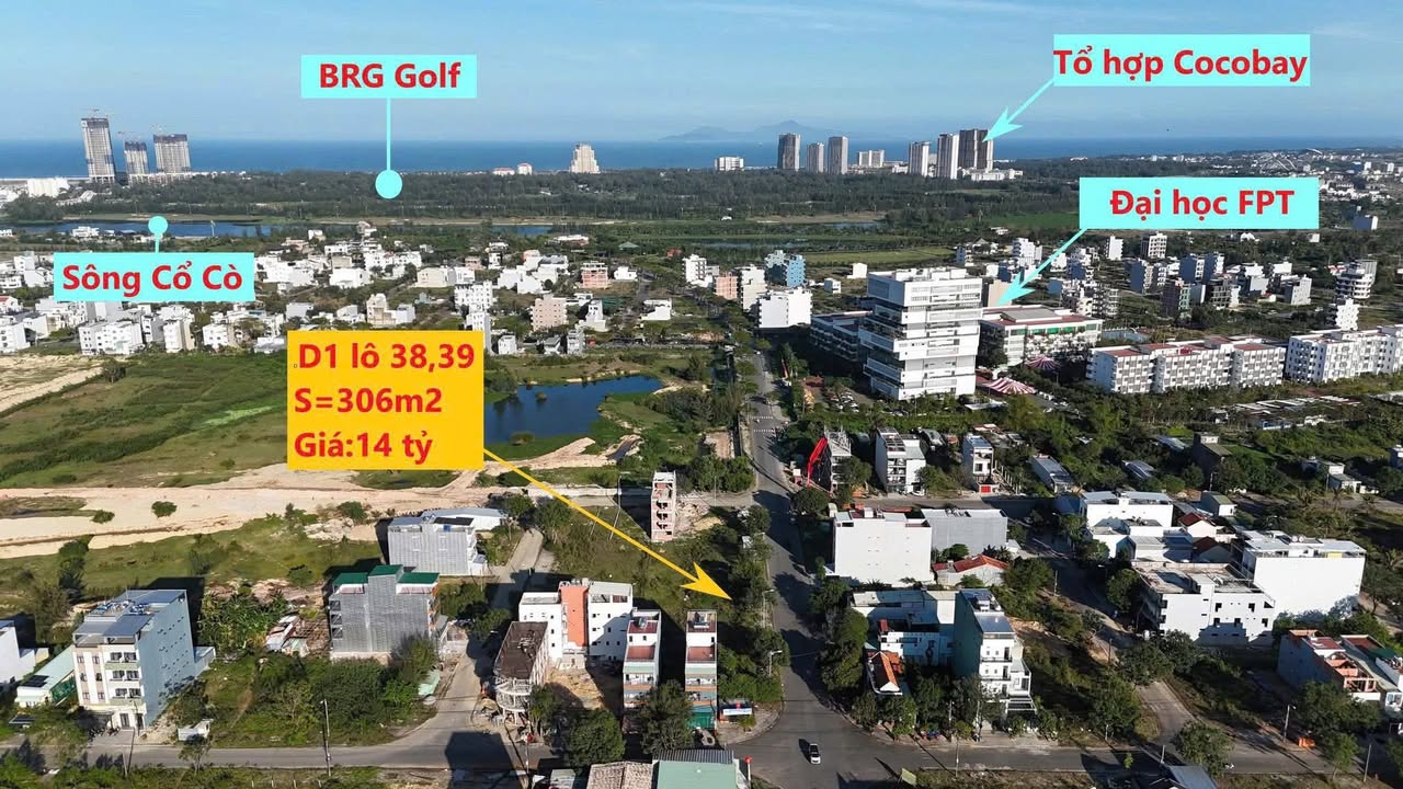 Đất nền Điện Bàn 306m² - Ngay cổng FPT, tiềm năng tăng giá