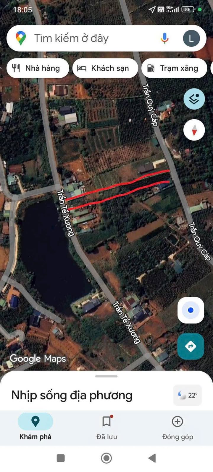 Đất Vườn Bảo Lộc 800m² - Song Mặt Tiền, View Hồ Trần Tế Xương - Đầu Tư Sinh Lời