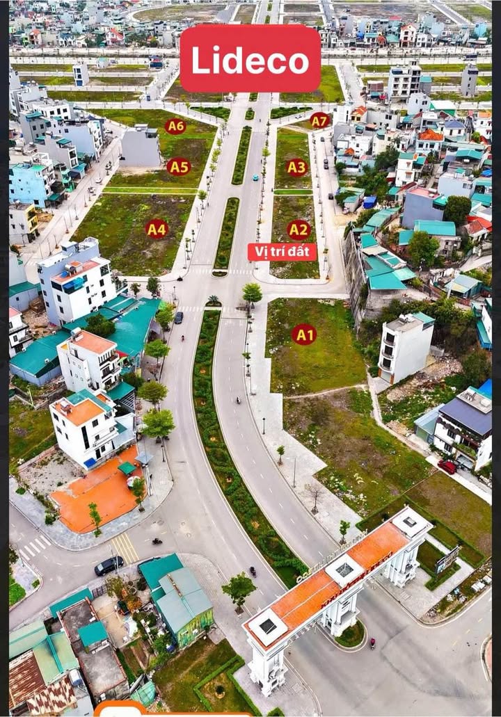 Đất nền mặt tiền 6m Lideco, Hạ Long - 90m² - 6 Tỷ