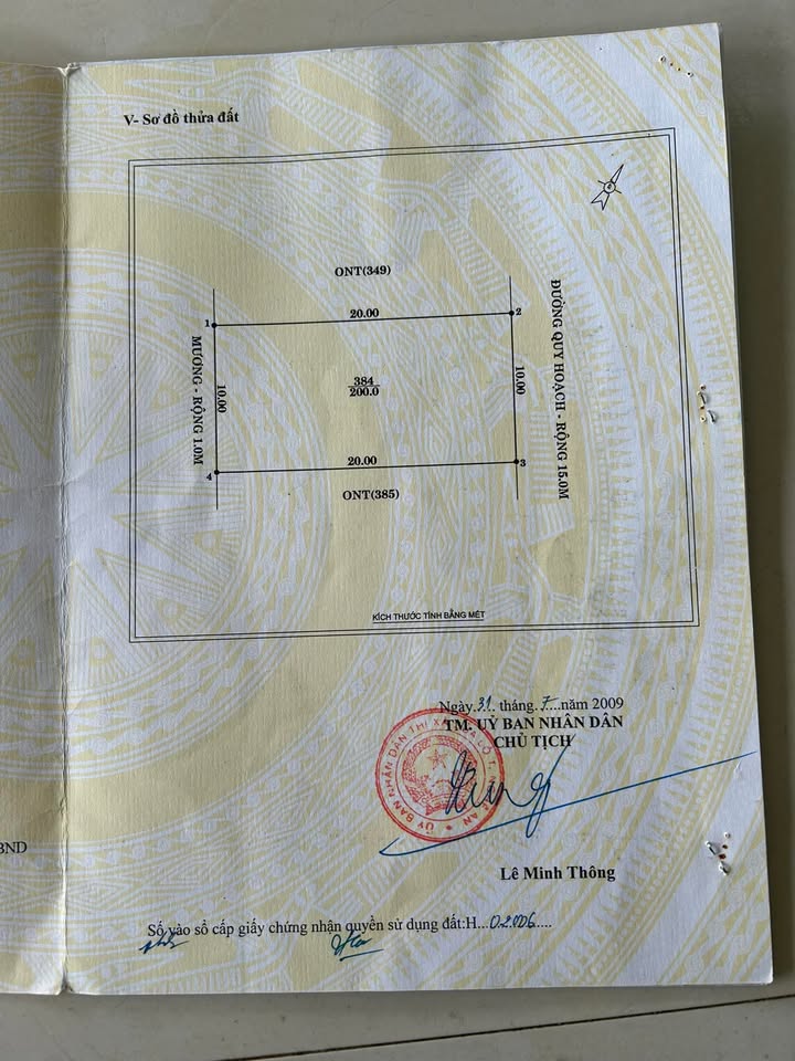 Đất nền Lý Nam Đế, Vinh 200m² - Hướng Đông, Sẵn Sàng Đầu Tư