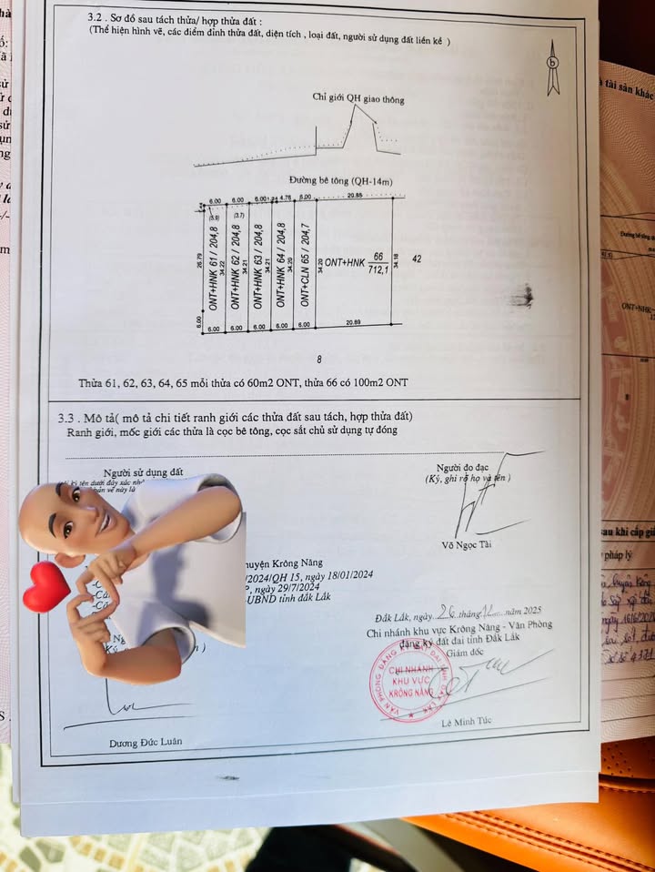 Đất nền Phú Xuân Krông Năng 204m² giá 390 triệu - Sổ đỏ chính chủ!