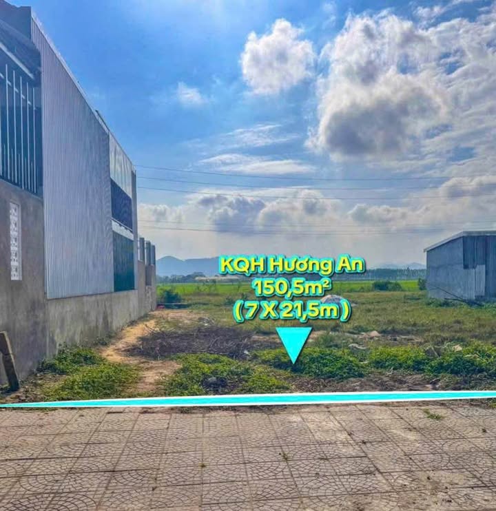 Đất nền KQH Hương An 150m² chỉ từ 2.3 tỷ - Sổ đỏ chính chủ!