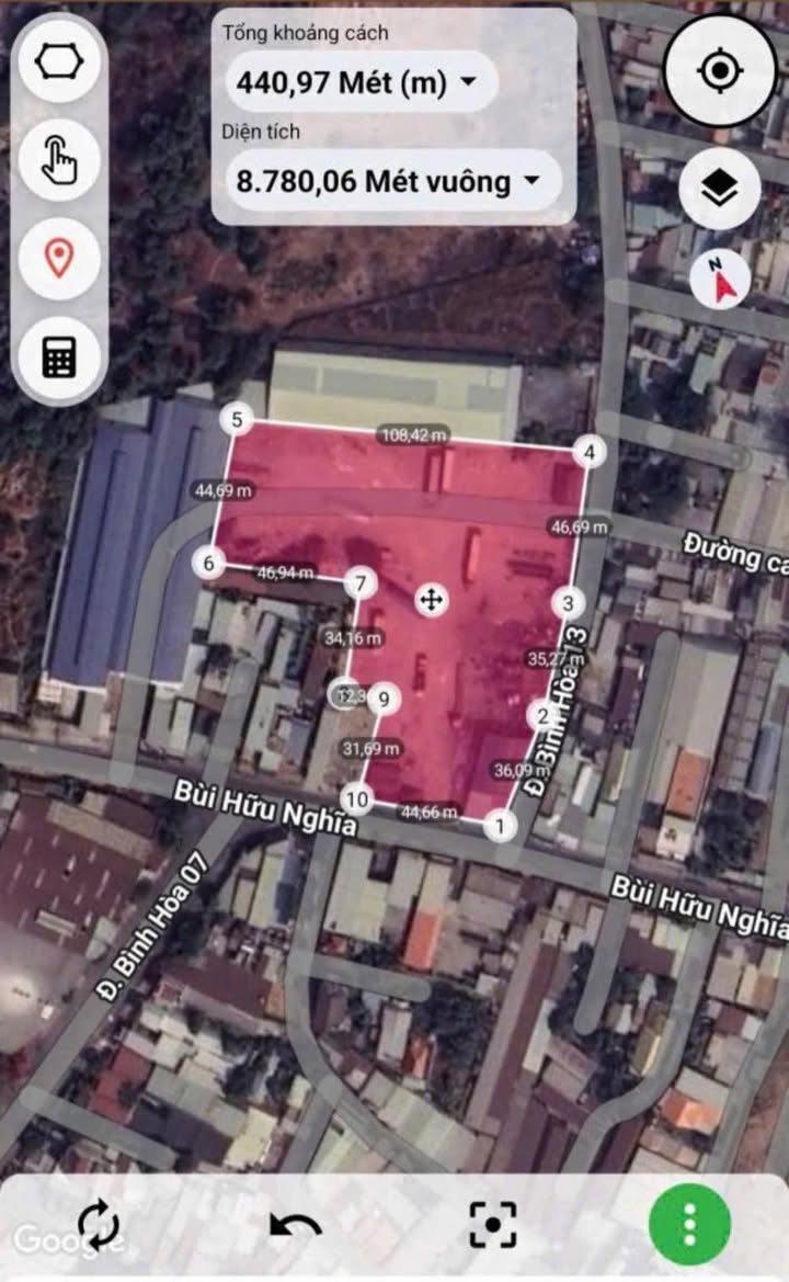 Đất nền Bình Hòa Thuận An 8.600m² 129 tỷ - Pháp lý rõ ràng