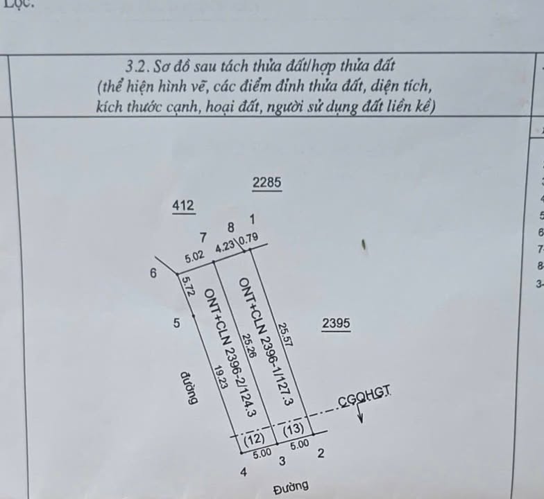 Đất nền Đông Lộc, Nghi Lộc 127m² - Tiềm năng tăng giá vượt trội!