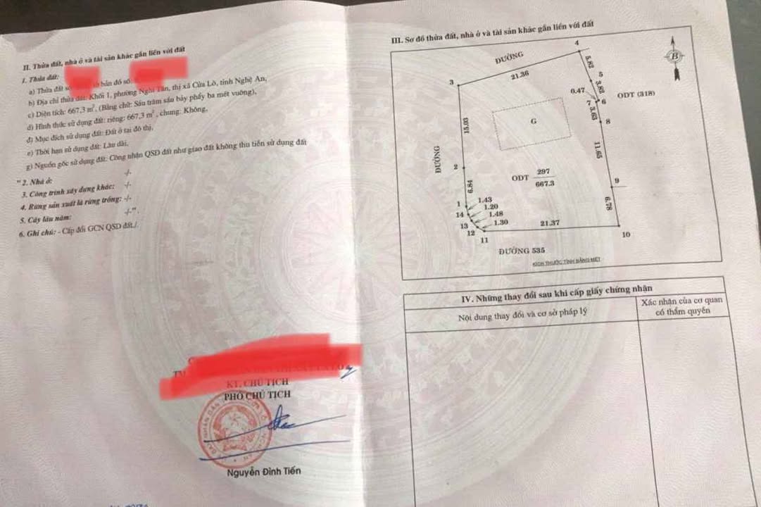 Đất Vàng Nghi Tân Cửa Lò 667m² - 3 Mặt Tiền Đường, Tiềm Năng Chia Lô