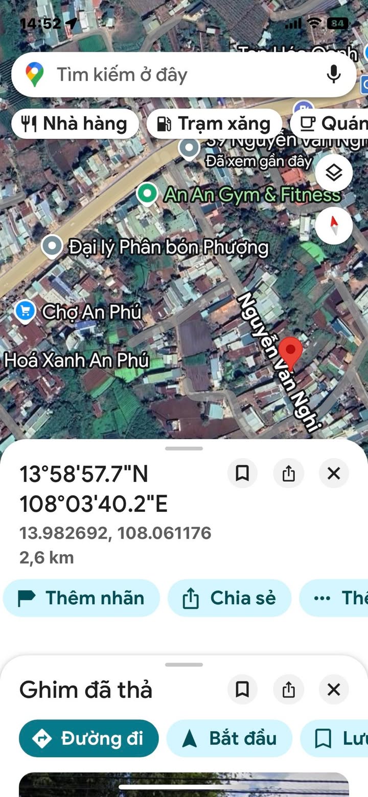 Đất nền An Phú Pleiku 216m² 1.45 tỷ - Tiềm năng tăng giá!