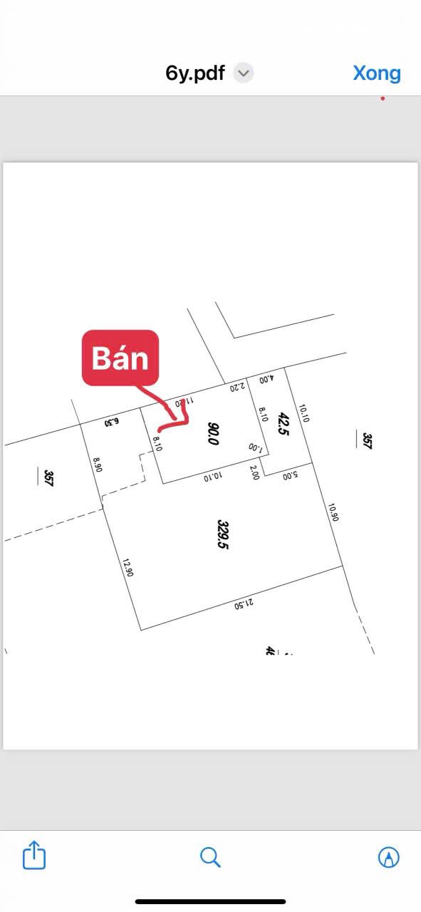 Đất nền Phú Xuyên 81.6m² giá 1.29 tỷ - Đất thổ cư 100%