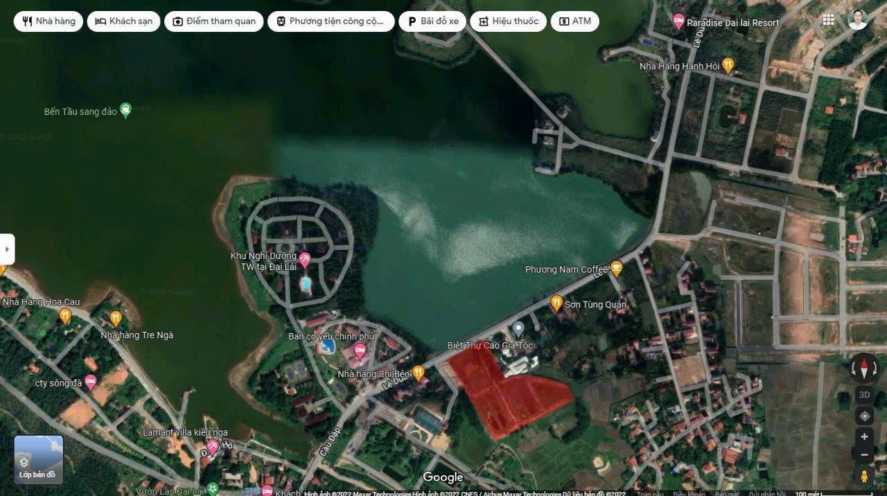 Đất nền Sổ đỏ 136.5m² sát Hồ Đại Lải, Vĩnh Yên - Giá F0 chỉ 14tr/m²