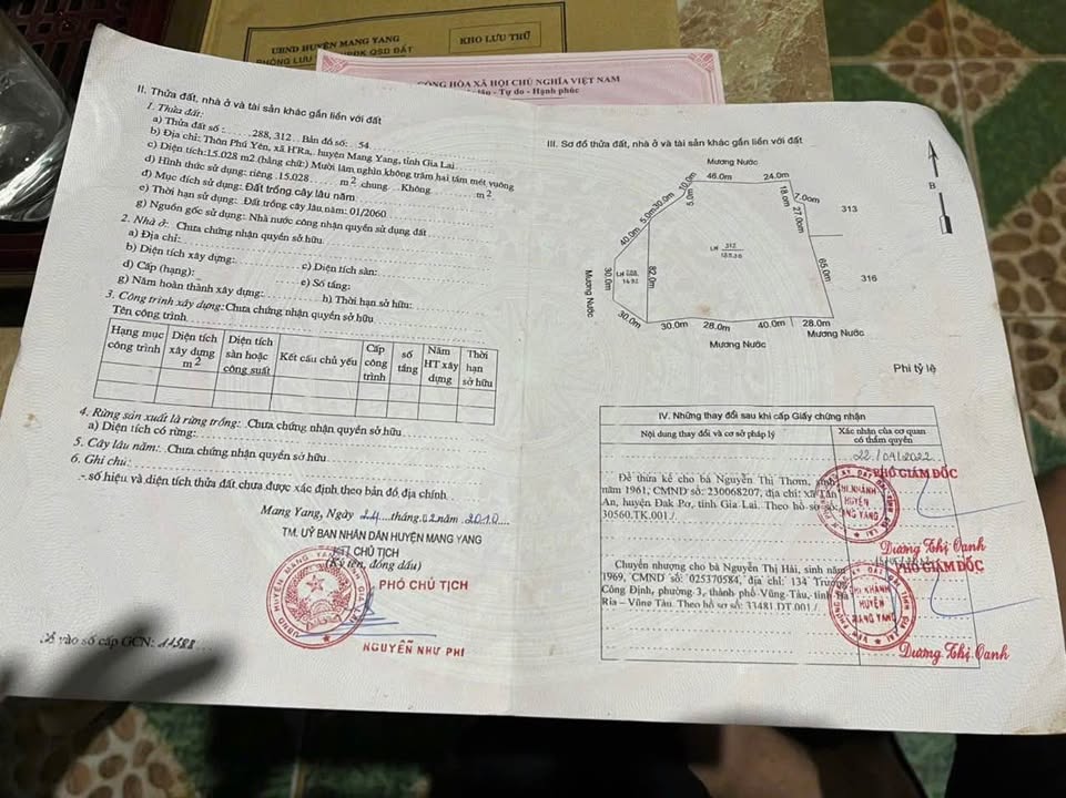 Đất nền Đăk Đoa, Gia Lai 1.6ha - Sổ đỏ chính chủ, tiềm năng sinh lời!