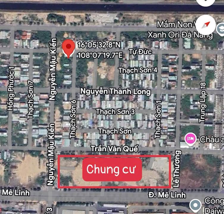 Đất nền Thạch Sơn 6, Liên Chiểu 100m² - Gần Ecohome, Sẵn Sổ Đỏ, Giá Tốt