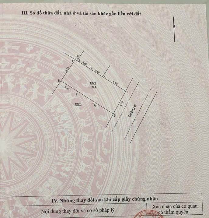 Bán Đất Di Trạch Hoài Đức 50.4m² - Mặt Đường Di Ái Ô Tô Tránh Vỉa Hè