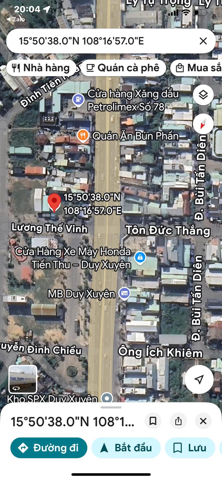 Đất Nền Lương Thế Vinh Duy Xuyên 112m² - Kinh Doanh Sầm Uất