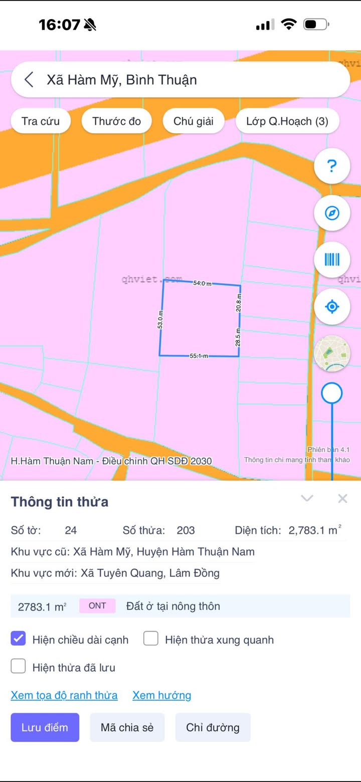 Bán Đất Vườn Bình Thuận 2765m² - Sổ Đỏ Thổ Cư 100%