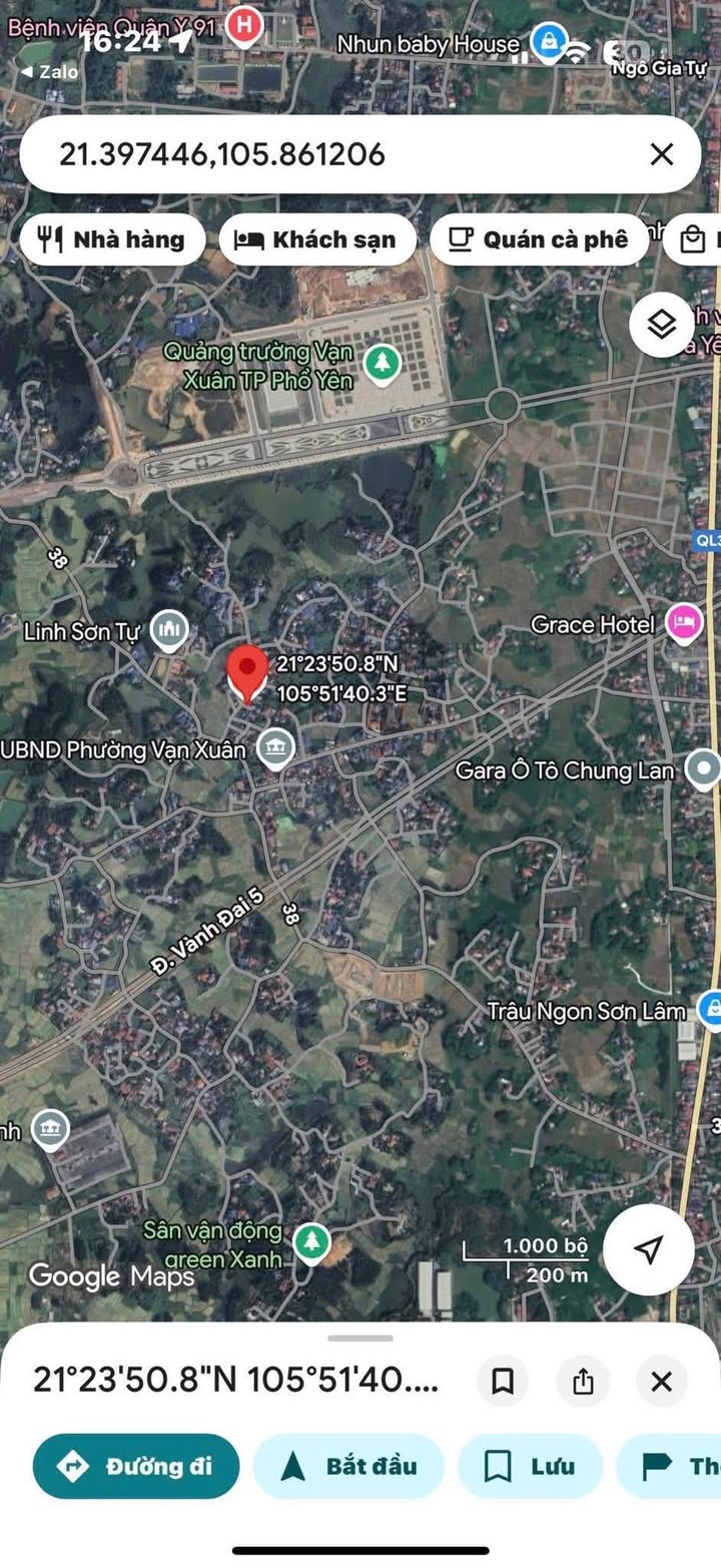 Bán đất Nam Tiến, Phổ Yên 85m² - Lô góc, gần UBND, tiềm năng tăng giá