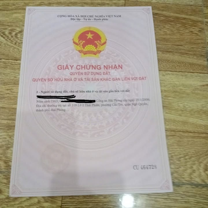 Nhà 3 Tầng Độc Lập 30m² - Chính Chủ Bán Gấp Tại Đình Đông, Hải Phòng