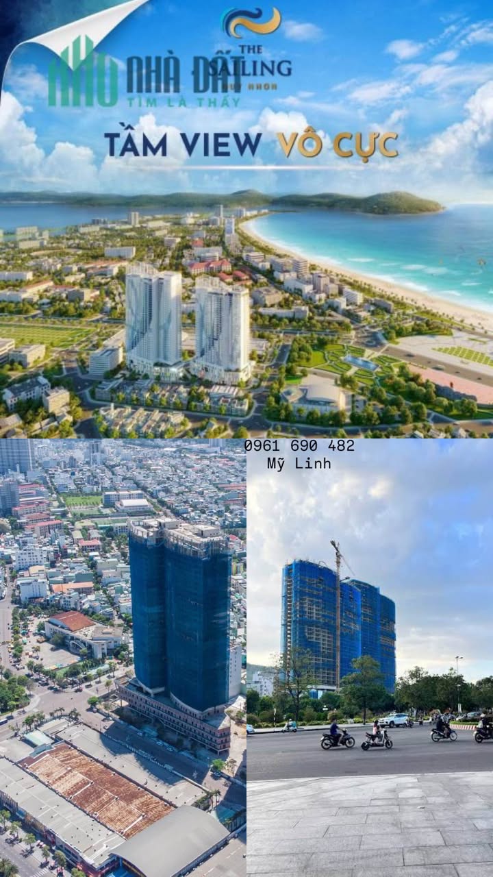 Căn hộ The Sailing Quy Nhơn 60m² chỉ 2.54 tỷ - Sẵn sàng vào ở!