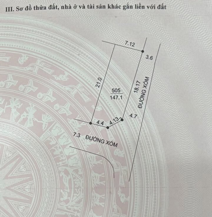 Đất nền Chương Mỹ 147m² - Đường to ô tô tránh, tiềm năng kinh doanh!