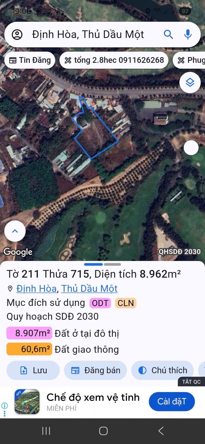 Đất mặt tiền Trần Ngọc Lên 8962m² giá 70 tỷ - Tiềm năng tăng giá