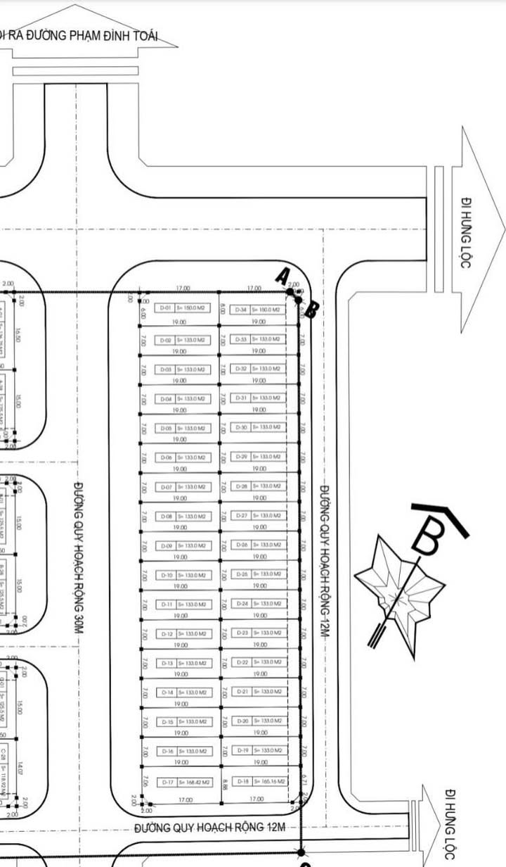 Đất nền Goden City Vinh 133m² - Tiềm năng tăng giá vượt trội!