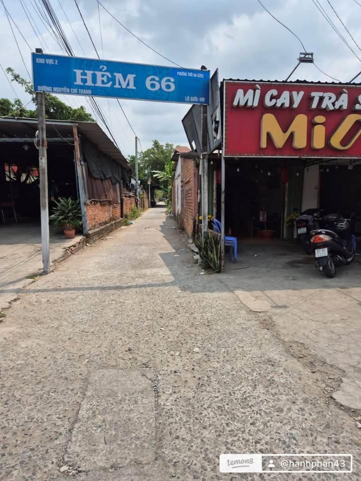 Đất nền Trà Nóc 95m² - Xây dựng tự do, tặng GPXD!