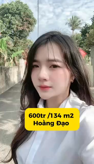 Đất nền Hoằng Đạo 134m² - Mặt tiền rộng 9m - Giá tốt