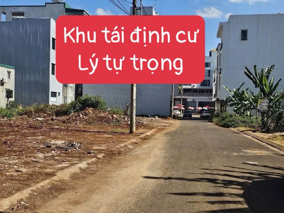 Đất nền Khu TĐC Lý Tự Trọng - 77.5m² - Sổ đỏ full thổ cư, gần Tôn Đức Thắng