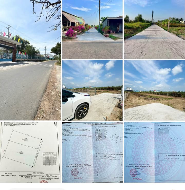 Đất Vườn Hàm Hiệp 1031m² Sổ Hồng - Giá Đầu Tư 1.05 Tỷ