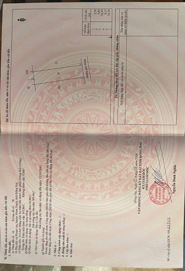 Đất nền An Phước Long Thành 340m² 3 tỷ - Đất thổ cư 100%!