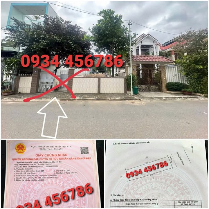 Đất Mặt Tiền Trinh Đường Đà Nẵng - Giá Hời 3 Tỷ, 82m²