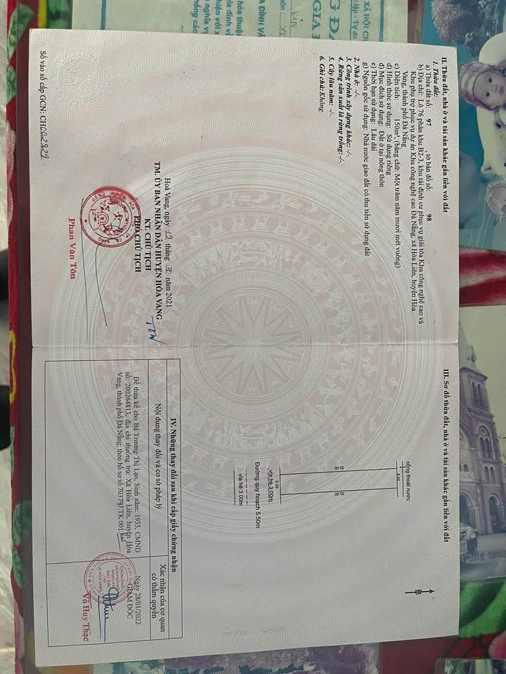 Đất Nền Hòa Liên Đà Nẵng 150m² Sổ Hồng Sẵn Sàng - Đầu Tư Sinh Lời Cao