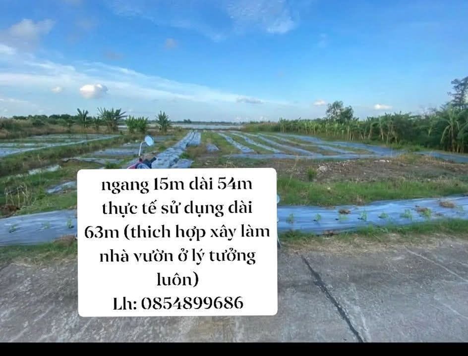 Đất Vườn Lý Văn Lâm Cà Mau 945m² Giá 750 Triệu - View Sông Cực Mát