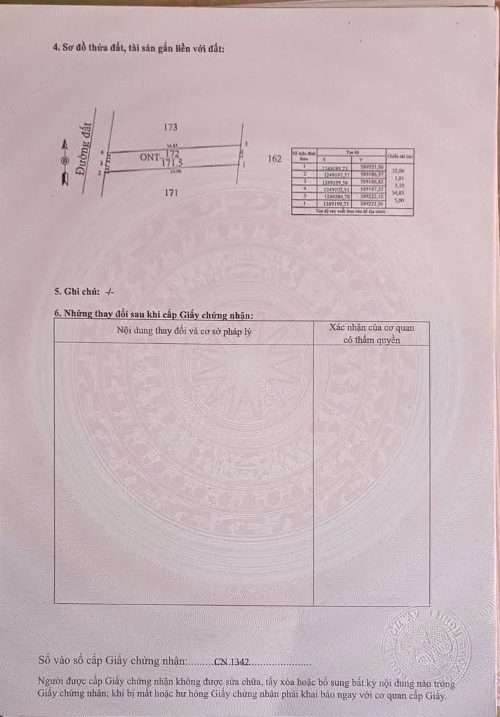 Đất nền Lộc Ninh Dương Minh Châu 175m² giá 239 triệu - Đất thổ cư 100%