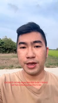 Đất Nền Hoà Lợi, Càng Long 150m² Sổ Đỏ Giá 260 Triệu - Ô Tô Tới Nền