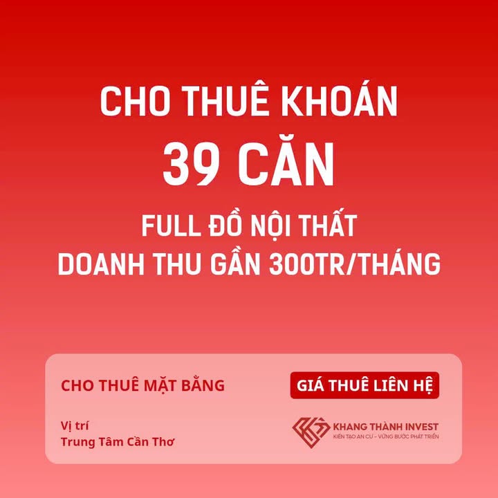 Shophouse Ninh Kiều, Cần Thơ - Vị trí đắc địa, cho thuê ngay!