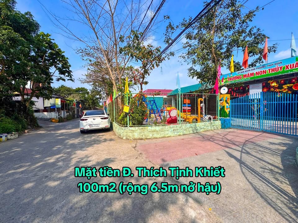 Đất Mặt Tiền Thích Tịnh Khiết, Huế - 100m², Hướng Tây Nam, Giá 2.5 Tỷ