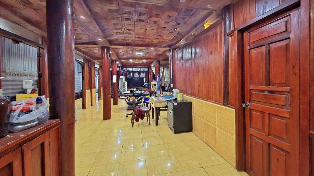 Nhà gỗ Hòa Thọ Tây 640m² - 2 mặt tiền, ô tô vào tận nhà