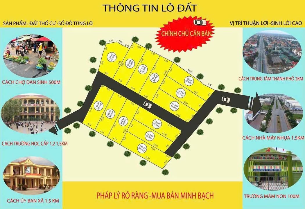 Đất nền Xã Hồng Lĩnh, Hưng Hà 100m² - Tiềm năng tăng giá!