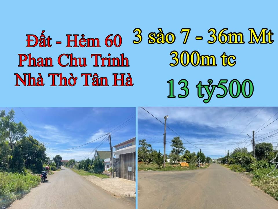 Đất nền Bảo Lộc 3.700m² Hẻm Phan Chu Trinh - Sổ đỏ chính chủ!