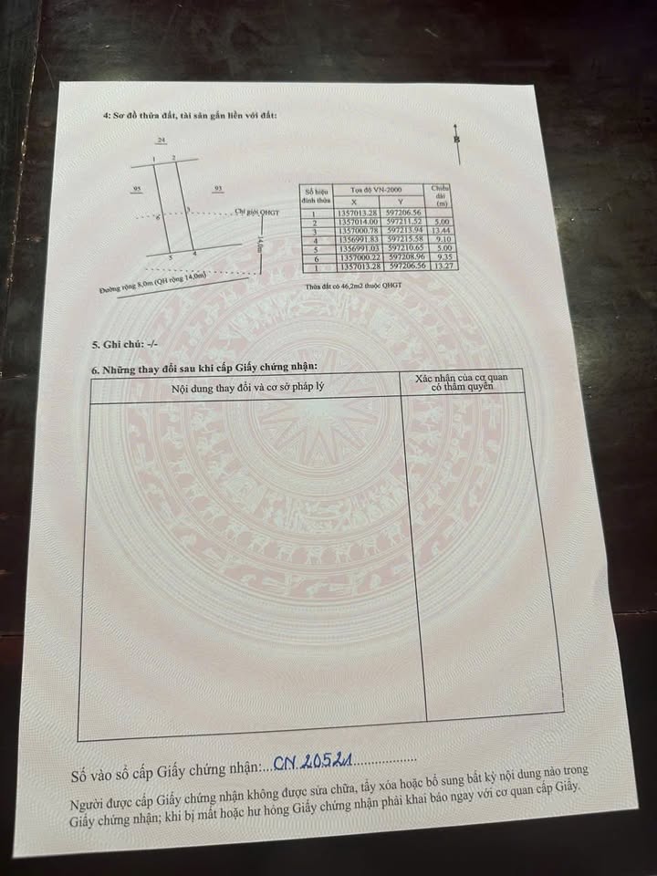Đất Vĩnh Thạnh Nha Trang 112m² - Đường 8m - Sổ Hồng Sẵn Sàng