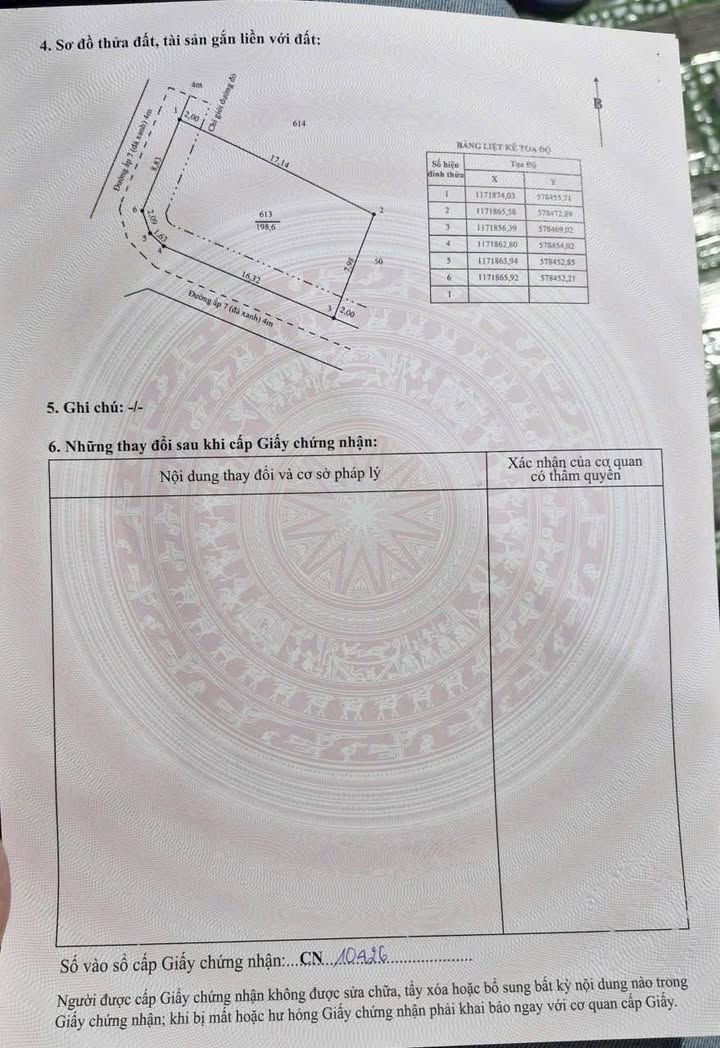 Đất nền Long An 198m² giá 1 tỷ - Tiềm năng tăng giá vượt trội!