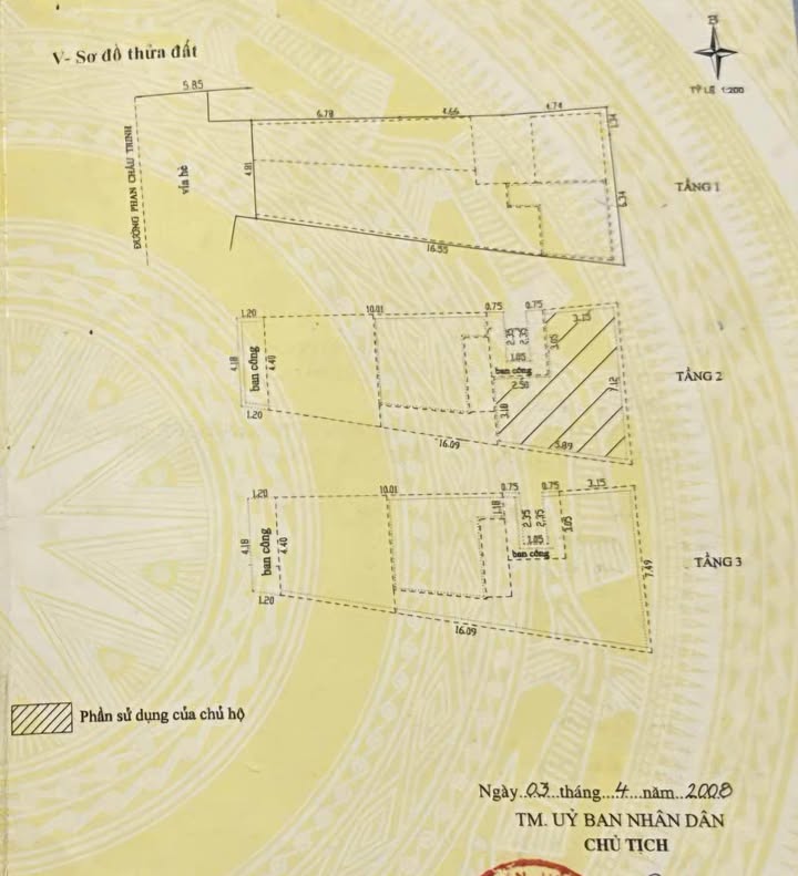 Mặt tiền Phan Châu Trinh, Đà Nẵng - Nhà 3 tầng 100m² nở hậu, giá 16 tỷ