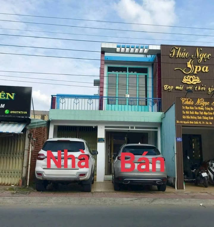 Nhà Mặt Tiền Nguyễn Đình Chiểu Tân An 137m² Hướng Tây Nam - Giá 11.5 Tỷ