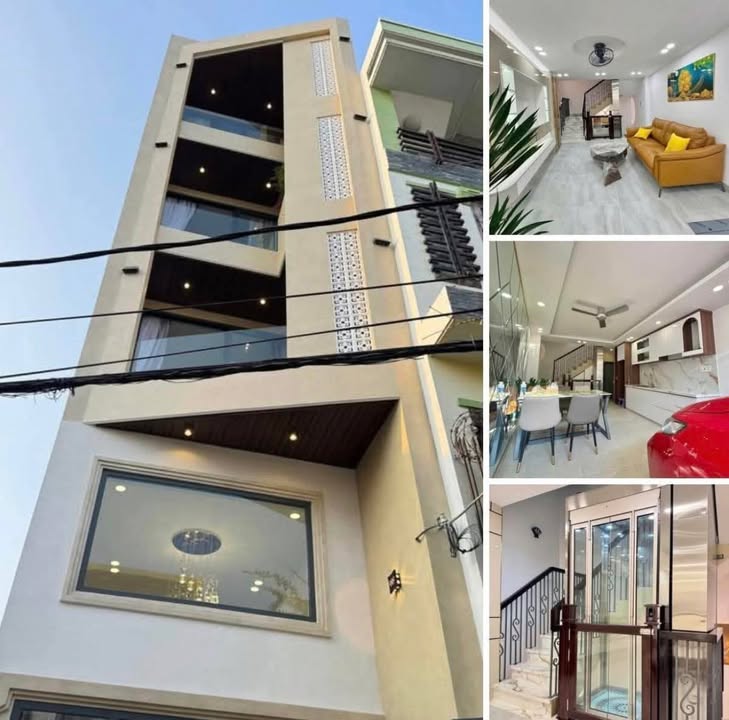 Nhà 48m² Vũng Tàu 6 Tầng Thang Máy - 7.35 Tỷ, Sổ Đỏ