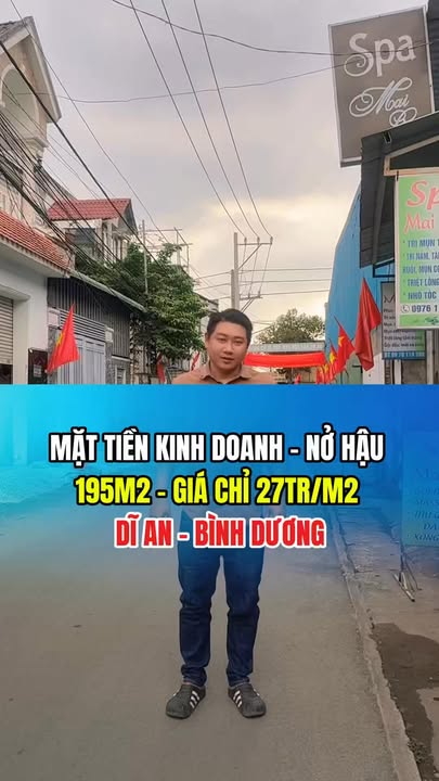 Nhà Mặt Tiền Dĩ An 195m² - Kinh Doanh Đắc Lợi - Giá 5.2 Tỷ