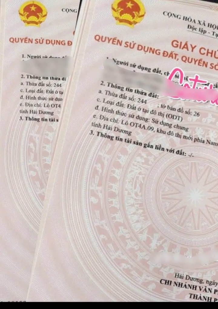 Bán Đất Vàng Phía Nam Hải Dương - 140m² Gần Aeon Mall, Sổ Hồng