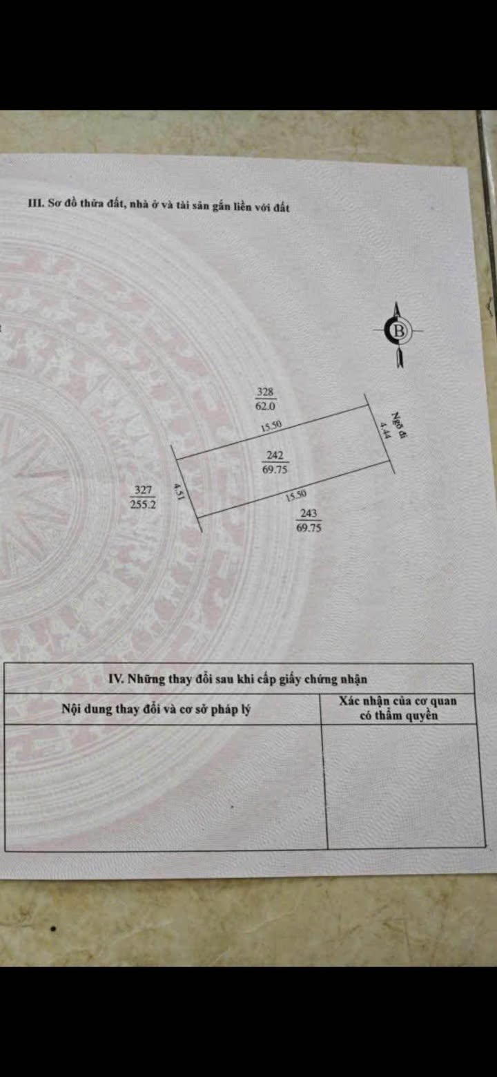 Đất nền Xã Bình Lăng, Tứ Kỳ 69.75m² - Sổ hồng chính chủ, ô tô tránh nhau!